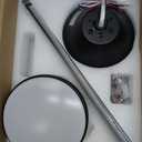 Ceiling Fans with Lights, 42 Inch Ceiling Fan with Light And Remote, 3CCT Flush Moun Low Profile Ceiling Fans, 6 Speed Noiseless LED Ceiling Fan, Black Ceilings Fan with Remote for Bedroom Living Room