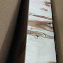 Niccy 28" Round LED Bathroom Backlit Mirror With Lights, Black Frame Lighted Vanity for Wall, Circle With Anti-Fog, Light Up 3 Color ShatterProof