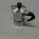 Bialetti - Moka Express: Iconic Stovetop Espresso Maker, Makes Real Italian Coffee, Moka Pot 1 Cup (2 Oz - 60 Ml), Aluminium, Silver