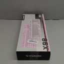 YUNZII X98 QMK/VIA Wireless Mechanical Gaming Keyboard with Knob,Tri-Mode BT5.0/USB-C/2.4GHz Hot Swappable Keyboard,Pre-lubed Switches Gasket Mount RGB Backlit for Wins/Mac (Pink, Crystal Switch)