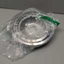 4 Pack (2) 6" & (2) 8" Electric Stove Burner Covers, Drip Chrome Pan Set Replacement for GE/Hotpoint WB31T10010 and WB31T10011