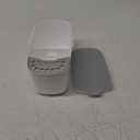 GAMENOTE Paint Brush Cleaner - Paint Brush Holder with Palette and Handle,Rinser for Acrylic, Watercolor, and Water-Based Paints, Painting Art Supply Storage Organizer (White+Grey)