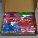 MIBOTE 269Pcs Led Light Up Toys Party Favors Glow in the Dark Party Supplies for Kid/Adults with Light Up Glasses,Headband,Rings,Bracelets,100 Glow Sticks Bulk Party Pack DIY Glow Neon Party Supplies