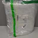 NUITPY 8 Pcs Large Cellophane Bags, 40 x 50 Inchs Cellophane Wrap for Gift Baskets, Durable Plastic Gift Bag, Clear Basket Bag - Complimentary 8 Pcs Golden Twist Ties