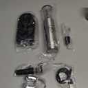 Electric Wine Opener,Rechargeable Automatic Wine Opener Corkscrew Opener Set With Wine Stopper, Foil Cutter, Wine Aerator,Storage Base & USB-C Cable Christmas Gifts for Wine Lovers