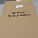 WE49X20697 Dryer Bearing Kit Compatible with GE Contains WE3M26 Top Bearing WE9M30 Drum Felt WE12M29 Belt WE1M1067 Bearing Slides WE1M504 Glide Slides WE12X83 Pulley Idler WE3X75 Drum Support Bearing