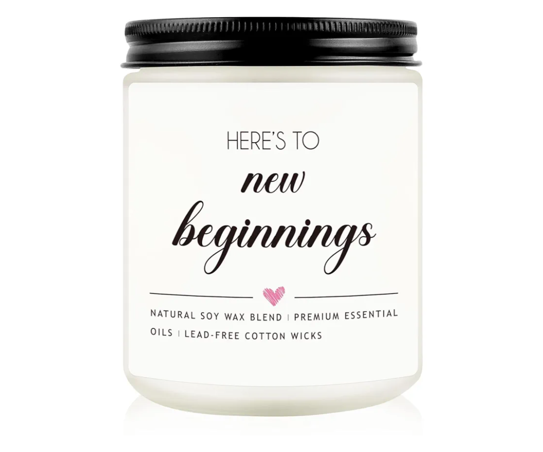 New Beginnings Gifts for Women Men, Divorce Gifts for Women, Breakup Gift, Congratulations New Job New Journey Gift Ideas, Going Away Present for Coworker, Graduation Decorations 2025