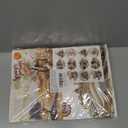 4 x Fancy Land African American Nativity Christmas Cards Foil Embossed Black Religious Holiday Greeting Cards Bulk with Envelopes for Christian Holy Family Supplies 24Pcs