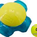 Outward Hound Tennis Maze Craze Interactive Squeaky Dog Toy, Blue (One-Size)