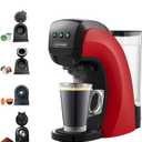 Warriors1 Coffee Maker for Keurig K Cup pod, Espresso Machine for Nespresso Original, Dolce Gusto Pods, Ground Coffee, Coffee Machine for kitchens, apartments, dorms, RVs & camping, 28 oz Reservoir