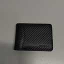 RUNBOX Wallet for Men Slim Rfid Leather 2 ID Window With Gift Box | Slim, Rfid, 2 ID Window, With Gift Box, Slim, Rfid (Carbon Black-15 slots)