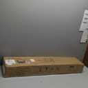 Twin Bed Frames with LED Lights & Charging Station, Metal Platform Frame with Upholstered Headboard, No Box Spring Needed, Noise Free, Easy Assembly