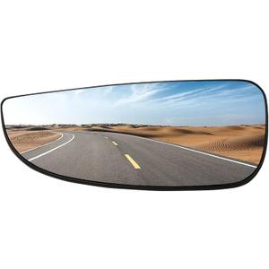Driver Side Mirror Replacement for 2014 2015 2016 2017 2018 2019 2020 2021 Ram Promaster 1500 2500 3500 Mirrors - Convex Mirror Glass, Left Side Rear View Mirror with Heated