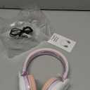 Kids Bluetooth Headphones, 85dB Volume Limit, Ultra-Soft Over-Ear, Built-in Mic, Foldable,Cartoon Animal Design, Suitable for School & Travel, FM/TF/AUX Supported (Icarer, Purple Rabbit)