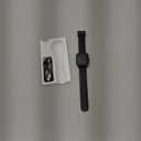 Smart Watch, Fitness Tracker with Heart Rate Monitor, Blood Oxygen, Sleep Tracking, 41mm Smartwatch Waterproof with Pedometer for Women Men Watch Compatible with Android iOS Phones (Black)