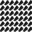 Taiyin Mini Snow Guards for Metal Roofs Prevent Sliding Ice Snow Stop Buildup Block to Stop Ice from Sliding Off Your Metal Roof (Black)