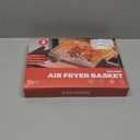 Air Fryer Basket for Oven, Air Fryer Basket and Stainless Steel Baking Tray Pant Oven Air Fryer Pan Rack for Cooking Baking Dishwasher and Broiling (15.3"x11") (15.3"x10.2" & 14.9"x11")