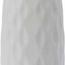 1 Pack Unbreakable Vase, White Plastic Vase Minimalist Style Simple Flower Vases, Decorative Floral Vases for Modern Home Decoration/Gift Giving (Style B)