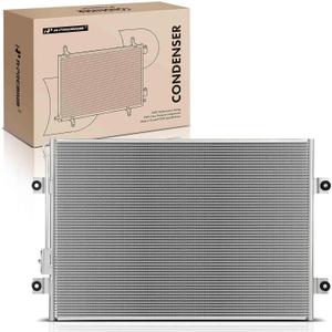 A-Premium AC A/C Condenser Compatible with Freightliner 114SD Cascadia Century Class Classic Columbia Coronado FLD120 FLD120SD M2 106 112