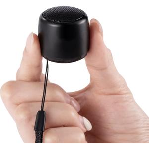 Best Mini Portable Bluetooth Speaker with HD Sound & Bass I Smallest Wireless Bluetooth Speakers for Phone/PC/Tablet I Photo Selfie Button Answer Phone Calls I Cute Tiny Speaker