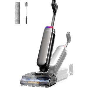 Tineco Floor One S9 Artist Steam Wet Dry Vacuum Cleaner, High-Temp Steam Cleaning, 22kPa Suction, 360° SmoothDrive, Anti-Tangle Design, 185°F Flashdry, Long Runtime, 180° Lay-Flat