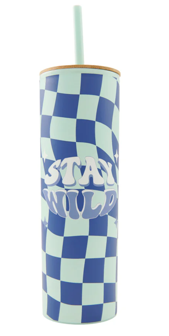 Double Wall Plastic Tumbler, 24-oz.