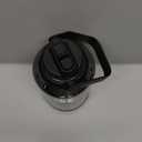 Takeya Tritan Motivational Water Bottle with Flip Straw Lid - Durable, BPA-Free - With Time Marker - Leakproof & Bumper - 64 oz, Stormy Black