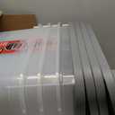 Rubbermaid Roughneck Clear 66 Qt/16.5 Gal Storage Containers, Pack of 4 with Latching Grey Lids, Visible Base, Sturdy and Stackable, Great for Storage and Organization