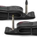 Fincci Pack Inner Tubes 700c x 18c - 25c - 32c with 60mm Presta Valve - 700c Bike Tube for Gravel, Race, Road Touring, Hybrid Bicycle, Bicicleta de Carrera - 28 inch Bike Tubes Butyl Rubber Wheels 622