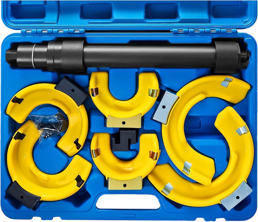Macpherson Strut Spring Compressor Tool Universal Interchangeable Fork Coil Spring Compressor Tool