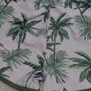 ADUKIDE Girls Rash Guard Swimsuit 2-Piece Bathing Suit UPF 50+ Summer Beach Swimwear Size 7-16T (12-13 Years, Green Coconut Tree)