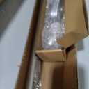 Silver Curtain Rod 18 to 45 Inch Decorative Window Treatment Rods