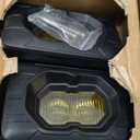 NJSBYL F150 LED Fog Light for 2017 2018 2019 2020 2021 2022 2023 Ford F250 F350 F450 F550 Super Duty Front Bumper Fog Light Led Lamps 4inch Foglight Assembly Driving Lights Kit Amber FL3Z15201B