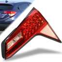 Tail Light Inner Compatible With 2016 2017 2018 Honda HRV HR-V Right Passenger Side Taiilight Replace 34150-T7S-A01