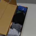 innotree 5 Pack Men's Cushioned Hiking Walking Running Socks, Moisture Wicking Blister Resist Multi Performance Padded Quarter Crew Ankle Athletic Socks Outdoor Trekking, Size: L