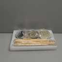 Set of 18 Tall Candlestick Holders Thin Metal Taper Candle Holders for Table Centerpiece Modern Decorative Pillar Candle Sticks Stand for Home Wedding Christmas Decoration(Gold)