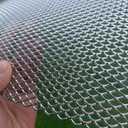 36"x18" 304 Stainless Steel Expanded Metal 19 Gauge 0.2"x0.4" Holes Expanded & Perforated Sheets Metal Grate Screen/Fence Wire/Privacy Fence/Screen Door Mesh/Window Screen Mesh/Rodent Mesh
