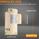 355010S Pool Pump Motor Energy Efficient Pool Pump Replacement WhisperFlo SuperFlo High Performance Pool Pumps WFE-4 WFE-26, 1 Speed, 1HP