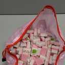 Soulchen Kaleidoscope Mahjong Tile Set 160 Mahjong Tiles 1.2'' Pink American Mahjongs Tile Set with Mahjongs Bag