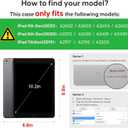 Case for iPad 9th/8th/7th Generation Case 10.2" InchShockproof Hard Cas Cover Compatible with iPad 9th/8th/7th Gen,360 Rotating Stand, Hand Strap, Shoulder Strap, Pencil Holder(Black+Blue)