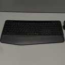 Wireless Keyboard and Mouse Backlits, Wrist Rest, LED Mouse, Rechargeable Ergonomic Keyboard with Phone Holder, Silent Light Up Combo for Computer, Mac, PC, Laptop, Chromebook (Black)