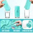 SmoothNovelty 2 Pack Swim Chamois Towel Water Absorbent Quick Dry Towel Shammy Chamois Cloth for Swimming Car Drying Diving Water Sports Beach Shower Pool Swimmer Gift