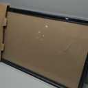 16x34 inch Picture Frame Solid Wood Black,Suitable for Panoramic Photo Frame/Posters/Painting/Group Photo/Puzzle (A23B1634)
