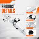 Rear Right Window Regulator Compatible with Silverado 2007-2013