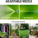 VASG 2 Gallon Battery Powered Garden Sprayer, Electric Sprayer, Weed Yard Lawn Sprayers with 5 Mist Nozzles & Retractable Wand & Adjustable Strap for Lawn, Garden, Yard