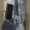 goldenwarm 12 Pack Interior and Exterior Door Hinges, Matte Black Door Hinges 4 inch x 4 inch with 5/8" Radius Corners