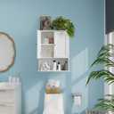 Wall Mounted Bathroom Cabinet Over the Toilet Storage,24 x 30 Inch