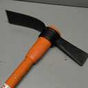 VNIMTI Pickaxe for Digging, Heavy Duty Pick Axe with Fiberglass Handle, 36 Inch Pick Mattock Tool for Soil, Rock and Roots