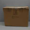 Circleware Triple Chalkboard Beverage Dispensers with Metal Stand & Spigot, Glassware for Water, Iced Tea, Punch, Cold Drinks, 3-80 oz Mason Jars, Copper, Gold, Silver