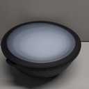 COOK WITH COLOR Mixing Bowls with Lids - 12 Piece Plastic Nesting Bowls Set includes 6 Prep Bowls and 6 Lids, Non Slip Bottom and Embossed Design - Microwave Safe (Black)